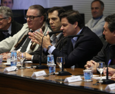Governador Carlos Massa Ratinho Junior coordena reunião com a equipe de Governo  -  Curitiba, 04/06/2019  -  Foto: José Fernando Ogura/ANPr