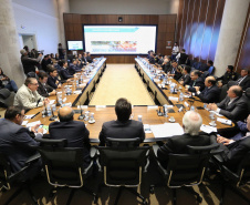 Governador Carlos Massa Ratinho Junior coordena reunião com a equipe de Governo  -  Curitiba, 04/06/2019  -  Foto: José Fernando Ogura/ANPr