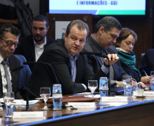 Governador Carlos Massa Ratinho Junior coordena reunião com a equipe de Governo  -  Curitiba, 04/06/2019  -  Foto: José Fernando Ogura/ANPr