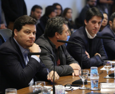Governador Carlos Massa Ratinho Junior coordena reunião com a equipe de Governo  -  Curitiba, 04/06/2019  -  Foto: José Fernando Ogura/ANPr