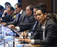 Governador Carlos Massa Ratinho Junior coordena reunião com a equipe de Governo  -  Curitiba, 04/06/2019  -  Foto: José Fernando Ogura/ANPr