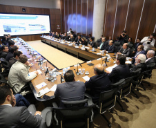 Governador Carlos Massa Ratinho Junior coordena reunião com a equipe de Governo  -  Curitiba, 04/06/2019  -  Foto: José Fernando Ogura/ANPr