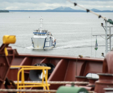 Durante todo o mês de junho, o Porto de Paranaguá vai receber o navio de ensino Ciências do Mar I, da Universidade Federal do Rio Grande do Sul. A embarcação está a serviço dos cursos de Ciências do Mar da Região Sul do Brasil e atenderá alunos do Centro de Estudos do Mar, da Universidade Federal do Paraná (UFPR), e da Universidade Estadual do Oeste do Paraná (Unioeste). Foto: Claudio Neves/APPA