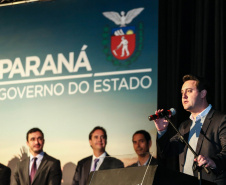 O governador Carlos Massa Ratinho Junior lança nesta terça-feira (04) no  auditório Poty Lazzarotto do Museu Oscar Niemeyer,  a campanha Junho Paraná Sem Drogas. O mês inteiro será dedicado à conscientização e prevenção quanto ao uso de entorpecentes.  Curitiba, 04/06/2019 -Foto: Geraldo Bubniak/ANPr