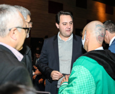 O governador Carlos Massa Ratinho Junior lança nesta terça-feira (04) no  auditório Poty Lazzarotto do Museu Oscar Niemeyer,  a campanha Junho Paraná Sem Drogas. O mês inteiro será dedicado à conscientização e prevenção quanto ao uso de entorpecentes.  Curitiba, 04/06/2019 -Foto: Geraldo Bubniak/ANPr