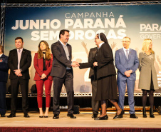 O governador Carlos Massa Ratinho Junior lança nesta terça-feira (04) no  auditório Poty Lazzarotto do Museu Oscar Niemeyer,  a campanha Junho Paraná Sem Drogas. O mês inteiro será dedicado à conscientização e prevenção quanto ao uso de entorpecentes.  Curitiba, 04/06/2019 -Foto: Geraldo Bubniak/ANPr