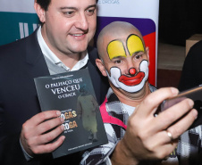 O governador Carlos Massa Ratinho Junior lançou nesta terça-feira (4) a campanha Junho - Paraná sem Drogas, que dedica o mês à ações de conscientização e prevenção ao uso de entorpecentes.   -  Curitiba, 04/06/2019  -  Foto: Rodrigo Felix Leal/ANPr