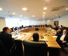 A Secretaria de Estado da Saúde apresentou nesta terça-feira (4), aos deputados que fazem parte da Comissão de Saúde da Assembleia Legislativa, o relatório de suas atividades nos quatro primeiros meses deste ano.Foto: Dálie Felberg/ALEP