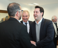 O governador Carlos Massa Ratinho Junior libera recursos para bolsas de pesquisa e extensão, para pesquisadores das universidades e institutos de pesquisa do Paraná.Curitiba, 04-06-19.Foto: Rodrigo Félix Leal/ANPr