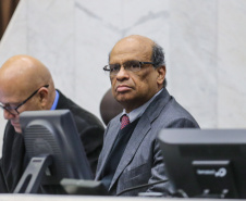 Audiência pública de prestação de contas do governo do Estado do primeiro quadrimestre de 2019 com o secretário de Estado da Fazenda (SEFA), Renê Garcia Júnior no plenário da Assembleia Legislativa do Paraná.   Curitiba, 05/06/2019 -  Foto: Geraldo Bubniak/ANPr