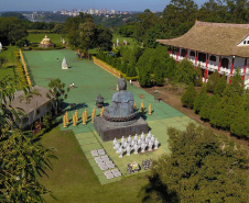 04/2019 - Foz do Iguaçu - Templo Budista. Foto: José Fernando Ogura/ANPr
