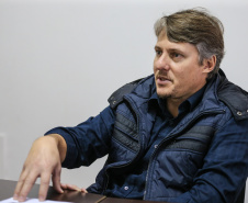 Delegado Ítalo Biancardi Neto da Divisão Estadual de Narcóticos - DENARC.  Curitiba, 29/05/2019 -  Foto: Geraldo Bubniak/ANPr
