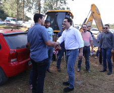 Governador Carlos Massa Ratinho Junior, durante solenidade realizada no município de Quitandinha, na Região Metropolitana de Curitiba, entregou títulos de regularização fundiária para 59 pequenos produtores rurais e confirmou recursos para a prefeitura adquirir equipamento rodoviário e veículo para uso na administração  -  Quitandinha, 13/06/2019  -  Foto: José Fernando Ogura/ANPr