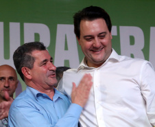 O governador Carlos Massa Ratinho Junior anunciou nesta quinta-feira (13) o investimento de 26.963.670,76 para benefícios à população de São José dos Pinhais, na Região Metropolitana de Curitiba.  -  São José dos Pinhais, 13/06/2019  -  Foto: Gilson Abreu/ANPr