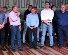 O governador Carlos Massa Ratinho Junior anunciou nesta quinta-feira (13) o investimento de 26.963.670,76 para benefícios à população de São José dos Pinhais, na Região Metropolitana de Curitiba.  -  São José dos Pinhais, 13/06/2019  -  Foto: Gilson Abreu/ANPr