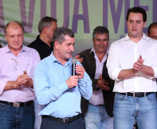 O governador Carlos Massa Ratinho Junior anunciou nesta quinta-feira (13) o investimento de 26.963.670,76 para benefícios à população de São José dos Pinhais, na Região Metropolitana de Curitiba.  -  São José dos Pinhais, 13/06/2019  -  Foto: Gilson Abreu/ANPr