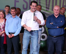 O governador Carlos Massa Ratinho Junior anunciou nesta quinta-feira (13) o investimento de 26.963.670,76 para benefícios à população de São José dos Pinhais, na Região Metropolitana de Curitiba.  -  São José dos Pinhais, 13/06/2019  -  Foto: Gilson Abreu/ANPr