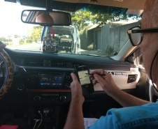 O Instituto de Pesos e Medidas do Paraná está fazendo a verificação periódica dos taxímetros instalados em veículos de aluguel, utilizados para o transporte de passageiros no município de Curitiba.  -  Curitiba, 14/06/2019  -  Foto: Divulgação Ipem
