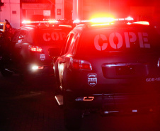 Curitiba, 13 de junho de 2019. Operação Conjunta PMPR e PCPR  -  Curitiba, 14/06/2019  -  Foto: Soldado Amanda Morais