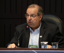 Painel  - Combate à corrupção por meio de políticas públicas. Na foto, Prof. Jamil Abdanur Júnior. Foto: José Fernando Ogura/ANPr