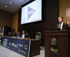 Simpósio: Ética, Probidade e Integridade. N/F: Diogo Castor de Mattos, procurador da República.Curitiba, 14-06-19.Foto: Arnaldo Alves / ANPr.