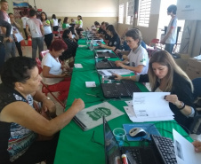 O município de Assaí recebeu nesta semana a feira de serviços do Paraná Cidadão, um programa de cidadania da Secretaria da Justiça, Família e Trabalho (Sejuf) que leva a todos os cantos do Estado ações que promovam a defesa de direitos e inclusão social da população. Foto: Divulgação SEJUF