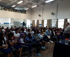 O município de Assaí recebeu nesta semana a feira de serviços do Paraná Cidadão, um programa de cidadania da Secretaria da Justiça, Família e Trabalho (Sejuf) que leva a todos os cantos do Estado ações que promovam a defesa de direitos e inclusão social da população. Foto: Divulgação SEJUF