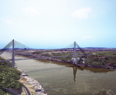 As agências do Trabalhador de Foz do Iguaçu e região vão intermediar mil vagas de trabalho para a construção da 2ª ponte entre o Brasil e o Paraguai, em Foz do Iguaçu, no oeste do Paraná.  -  Curitiba, 17 06 2019  -  Foto: Divulgaçãpo Itaipu Binacional