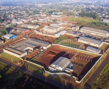 25% das obras de esgoto do Distrito Industrial já foram executados. Foto: Sanepar
