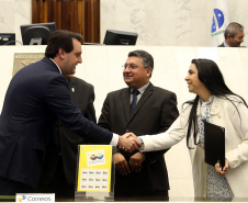 Comemoração de 100 de Convenção Batista na Assembléia Legislativa do Paraná, com homenagem do Governador Carlos Massa Ratinho JuniorFoto Gilson Abreu