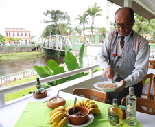 Morretes é uma das cidades mais antigas do Paraná e atrai muitos turistas no inverno para desfrutar uma diferenciada e típica gastronomia, como por exemplo, o barreado.  -  Foto: José Fernando Ogura/ANPr