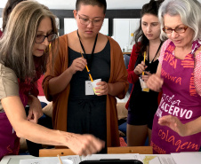 Quem quiser aproveitar o domingo, 23, no Museu Oscar Niemeyer poderá participar das ações gratuitas organizadas pela Equipe do Educativo.  -  Foto: Divulgação MON