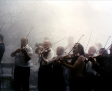 A atração deste mês do Sessão Sabedoria, projeto do Museu da Imagem e do Som do Paraná (MIS-PR), é o longa-metragem Ensaio de Orquestra (Itália, 1978), um dos últimos filmes da carreira do genial diretor italiano Federico Fellini (de Amarcord), morto em 1993, aos 73 anos. -  Curitiba, 25/06/2019  -  Foto: Divulgação MON
