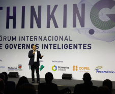 Fórum Internacional de Inovação ThinkinG. Na foto, Keije Sakai - Brasil  -  Foz do Iguaçu, 27/06/2019  -  Foto: Jaelson Lucas/ANPr