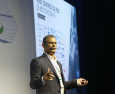 Fórum Internacional de Inovação ThinkinG. Na foto, Shaul Shashoua - Israel  -  Foz do Iguaçu, 27/06/2019  -  Foto: Jaelson Lucas/ANPr