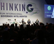 Fórum Internacional de Inovação ThinkinG.  -  Foz do Iguaçu, 27/06/2019  -  Foto: Jaelson Lucas/ANPr