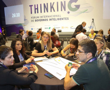 Fórum Internacional de Inovação ThinkinG.  -  Foz do Iguaçu, 28/06/2019  -  Foto: Jaelson Lucas/ANPr