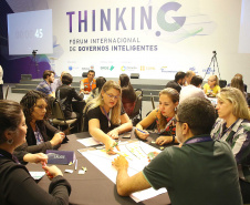 Fórum Internacional de Inovação ThinkinG.  -  Foz do Iguaçu, 28/06/2019  -  Foto: Jaelson Lucas/ANPr