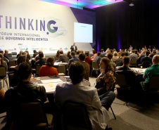 Fórum Internacional de Inovação ThinkinG.  -  Foz do Iguaçu, 28/06/2019  -  Foto: Jaelson Lucas/ANPr