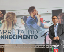 O bairro Uberaba, em Curitiba, será o primeiro do Paraná a receber o projeto Carretas do Conhecimento, idealizado pelo Governo do Paraná, através da Secretaria da Justiça, Família e Trabalho, em parceria com a Volkswagen e o Senai-PR