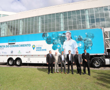 O bairro Uberaba, em Curitiba, será o primeiro do Paraná a receber o projeto Carretas do Conhecimento, idealizado pelo Governo do Paraná, através da Secretaria da Justiça, Família e Trabalho, em parceria com a Volkswagen e o Senai-PR