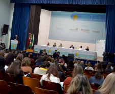 O evento, promovido pelo Instituto de Estudos em saúde Coletiva (iNESCO) foi aberto ontem (11), em Londrina,  pelo secretário de Estado da Saúde do Paraná, Beto Preto.

O secretário de Estado e Saúde, Beto Preto, destacou a relevância do encontro para a promoção de inovações que muito contribuem para melhorias no sistema de saúde do estado. Foto: Divulgação/SESA