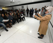  "Movimenta Preta" homenageia 30 mulheres negras na abertura da sua programação. Foto: 
Kraw Pennas/SECC
	
	
