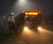 Os moradores de Araucária ganharam uma nova ligação de ônibus com Curitiba. Atendendo a uma reivindicação antiga dos moradores, a linha Vila Juliana foi estendida até o bairro Campina da Barra, na cidade da região metropolitana. Foto: José Fernando Ogura/ANPr
