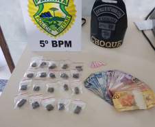 PM realiza operação contra facções criminosas em 40 cidades. Foto:PMPR