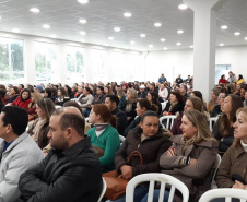 O primeiro Workshop do projeto PlanificaSUS – Planificação da Atenção à Saúde”começou hoje (05) e segue até amanhã (06), em Irati, reunindo cerca de 800 profissionais da saúde que atuam nos nove municípios da região.
Foto: Divulgação/SESA