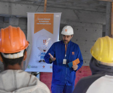 Copel orienta sobre riscos na construção e manutenção predia. Foto: Divulgação/Copel