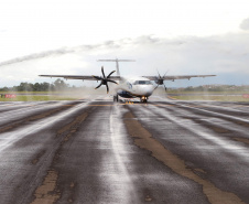Aeroporto de Pato Branco. Foto: José Fernando Ogura/ANPr