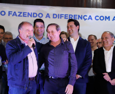 O governador Carlos Massa Ratinho Junior autorizou nesta quinta-feira (8), em Pato Branco, o repasse de R$ 20 milhões para a construção do novo prédio da prefeitura da cidade. O convênio prevê R$ 6 milhões de contrapartida municipal. 