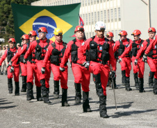 São José dos Pinhais, 09 de agosto de 2019. Solenidade alusiva ao Aniversário da PMPR.  